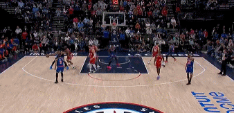 💪低位DPOY上线！哈登顶防唐斯 一刀精准切球抢断！