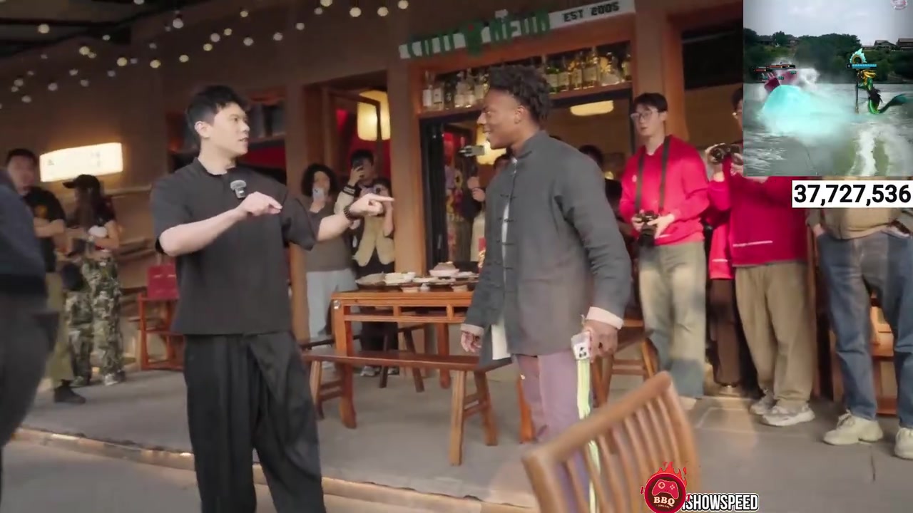 speed功夫梦3.0！speed和《功夫梦》演员王振威学习功夫：两眼放光！