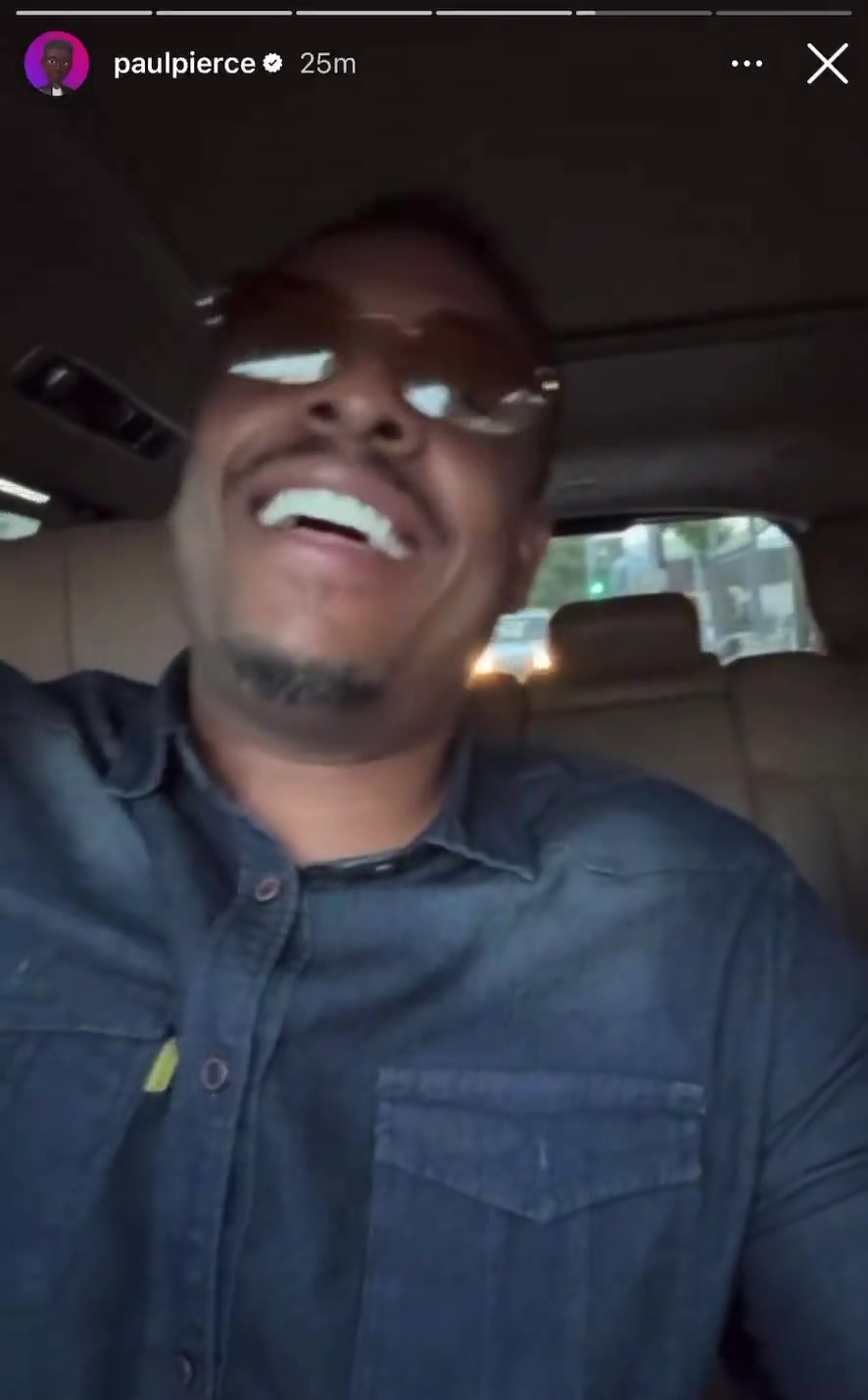 忍不住了🤣尼克斯0-2后皮尔斯狂笑大喊：明年吧 或者永远都没戏